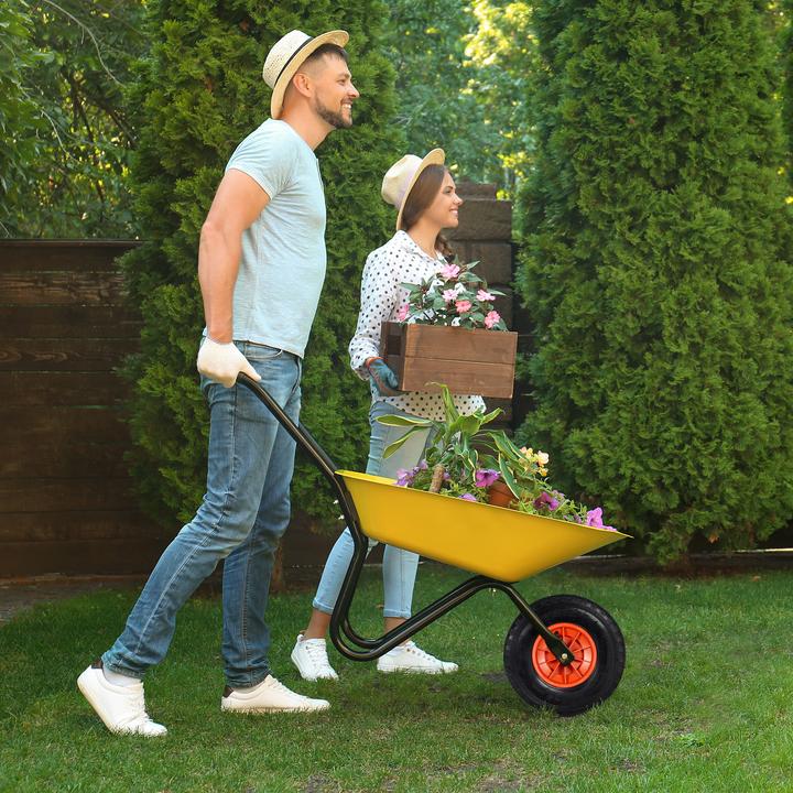 Image du produit Relaxdays 3x roues-diable (200 kg)