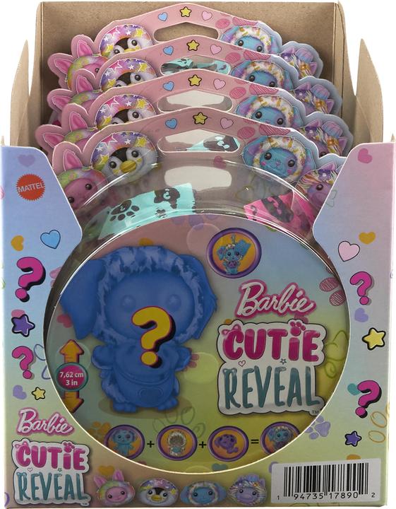Produktbild Barbie Cutie Reveal Pets Color Dream Series Asst.
