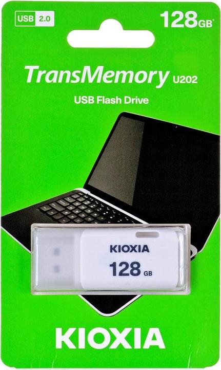 Actual product image Kioxia TransMemory U202 (128 GB, USB-A, USB 2.0)