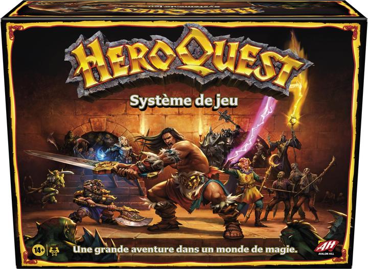 Actual product image Hasbro Gaming HeroQuest (French)