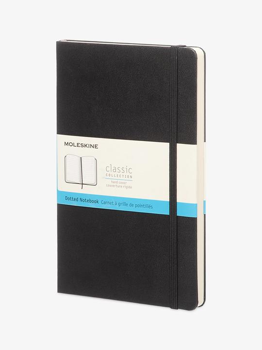 Actual product image Moleskine Notebook Classic Large (A5, Dotted, Hardcover)