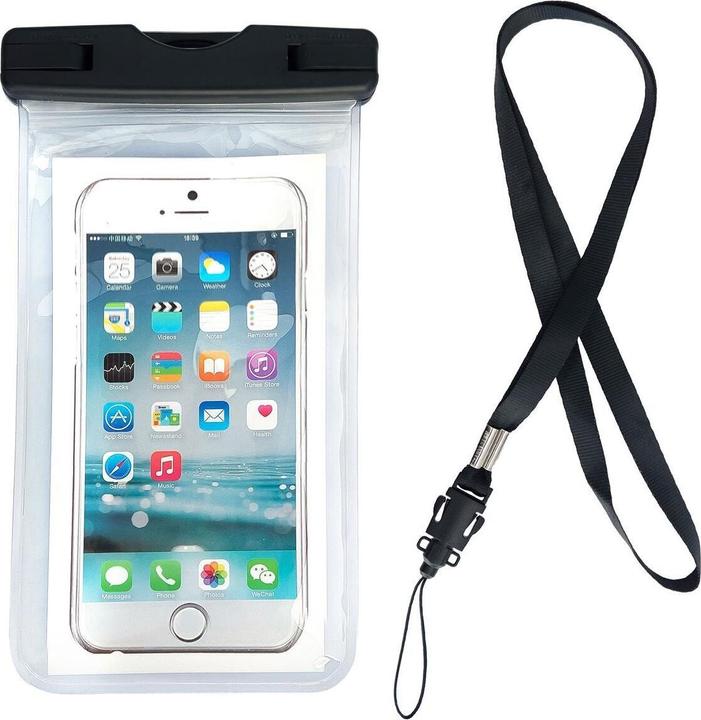 Hurtel Waterproof pouch phone bag for swimming pool transparent (Smartphones up to 6.5 inches)