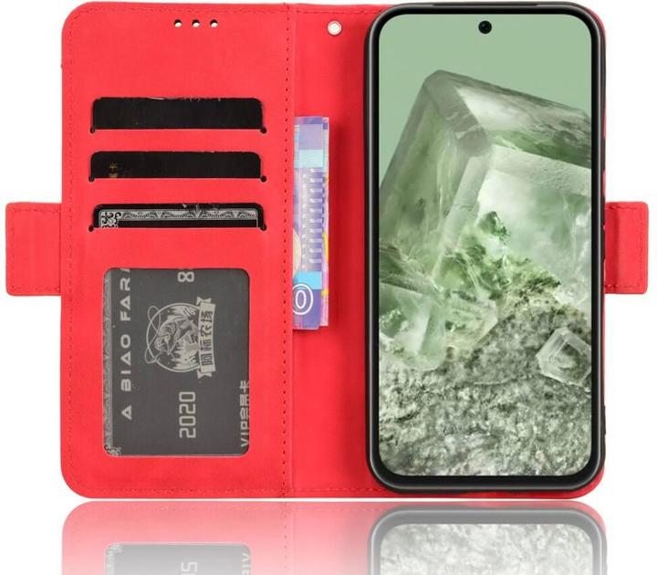 Produktbild Cover-Discount Google Pixel 8a - Etui viele Kartenfächer (Google Pixel 8a)