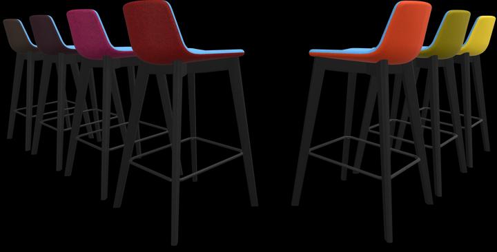 Immagine prodotto Narbutas Sgabello da bar Twist & Sit