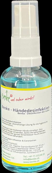 Benke Händedesinfektionsmittel - Swiss Made - 50ml (50 ml)