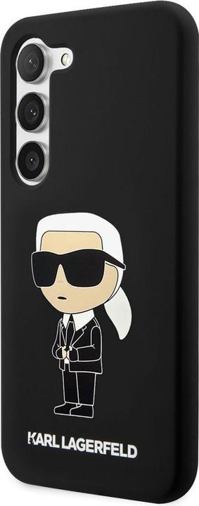Actual product image Karl Lagerfeld Galaxy S23 hardcase Silicone Ikonik S911 (Samsung Galaxy S23)