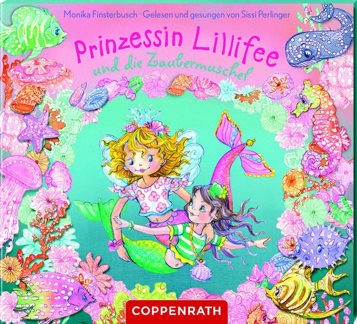 Actual product image CD Audiobook: Princess Lillifee and the Magic Shell (Monika Finsterbush, Sissi Perlinger, Markus Löhr, German)