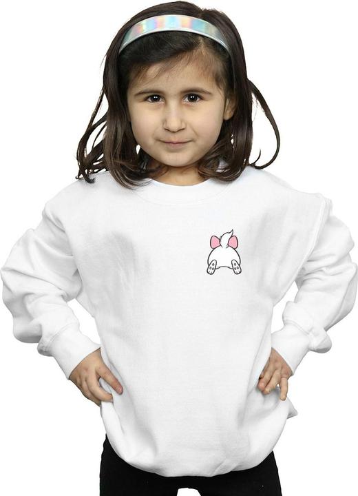 Immagine prodotto Disney Aristocats Marie Backside Breast Print Felpa Ragazze (116)