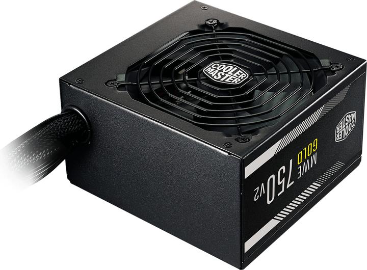 Produktbild Cooler Master MWE 750W 80+ Gold V2 Netzteil 24-pin ATX ATX Schwarz (750 W)