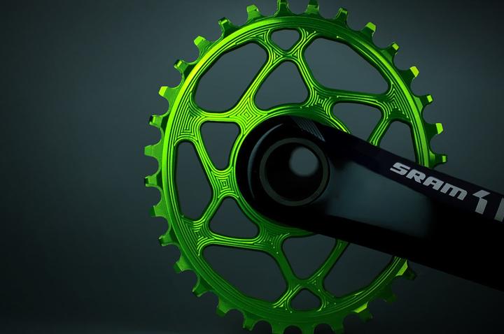 Actual product image AbsoluteBLACK OVAL Sram Direct Mount (6mm offset) (28)