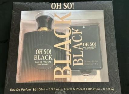 Produktbild SET Oh So! Black EDP spray 100ml + SHOWER GEL 100ml (Eau de Parfum)