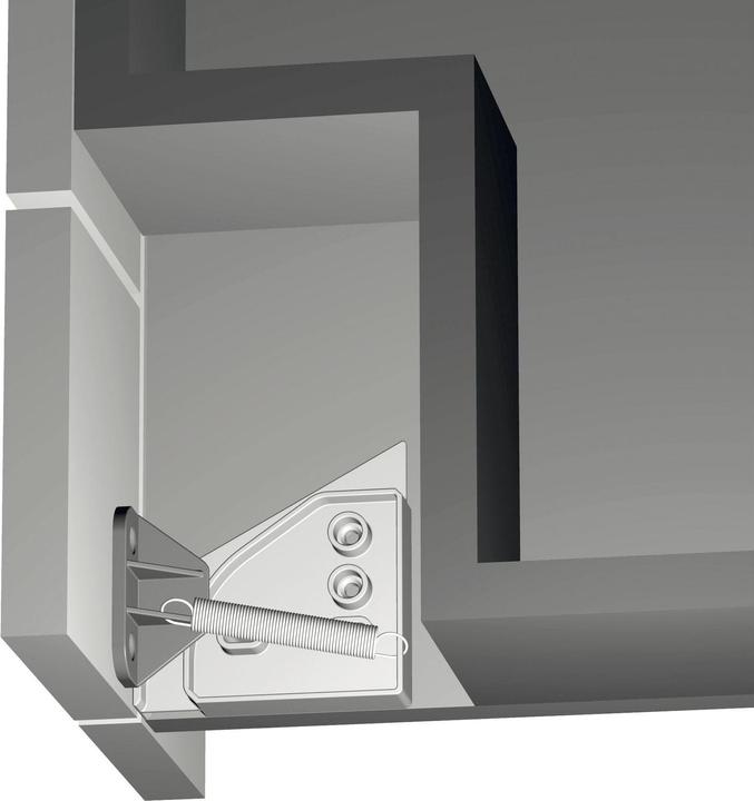Actual product image Vasalat Door fitting for dishwasher with drill-in hinge, drill & depth stop