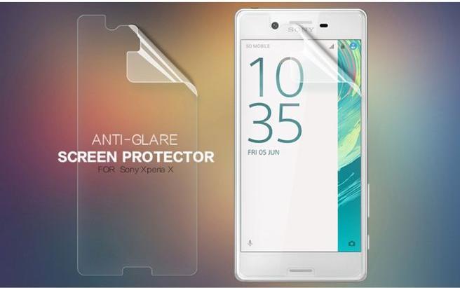 Actual product image Nillkin Matte Series (1 Piece, Sony Xperia X)