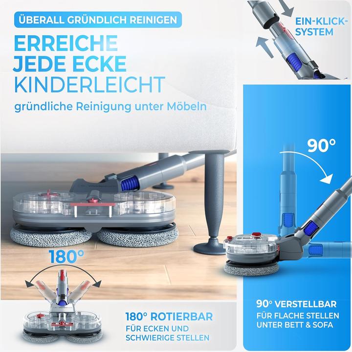 Produktbild Weidenbach Wischaufsatz für Dyson V7-V15, Gen5 Nass- und Trockensauger