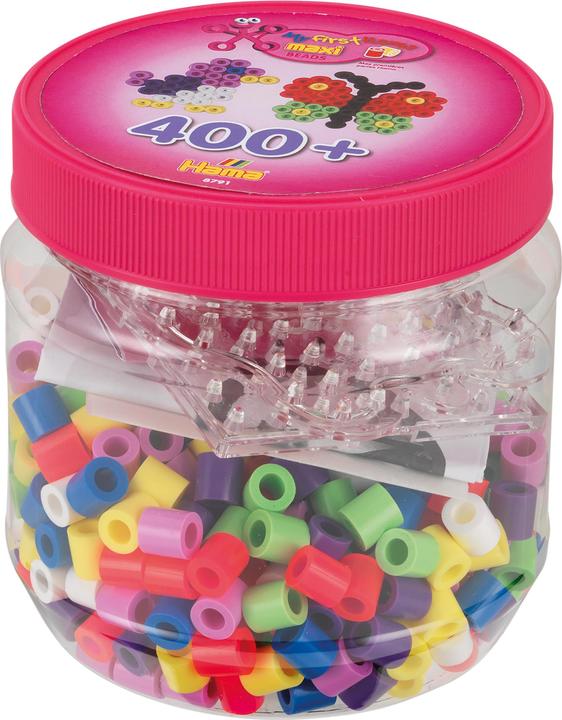 Hama Perlen Strijkkralenset Maxi in Pot, 400st.