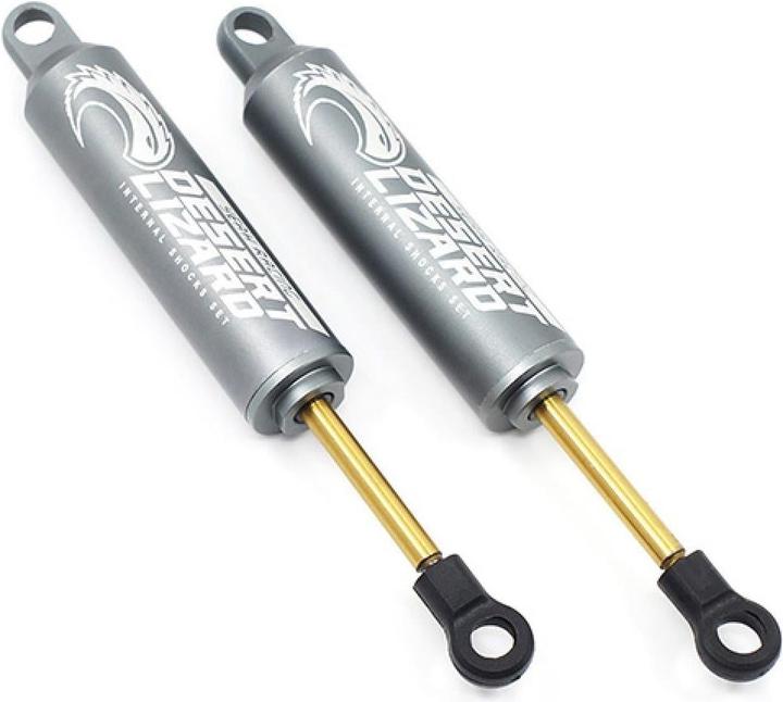 Image du produit Yeah Racing Amortisseur Desert Lizard Two Stage Gris, 100 mm