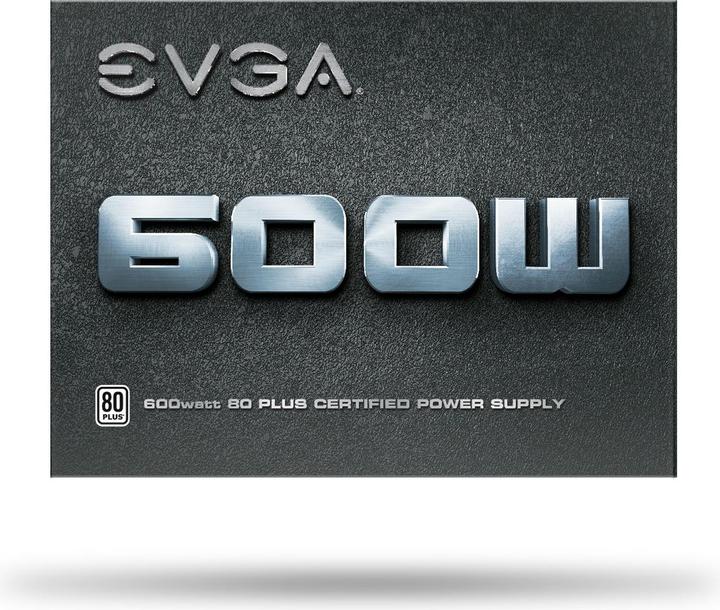 Actual product image EVGA Zasilacz 600W (100-W1-0600-K2) (600 W)