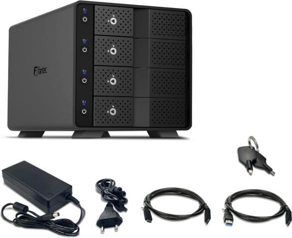 Actual product image Fantec MB-X4U31 4x 3.5 Enclosure (3.5")