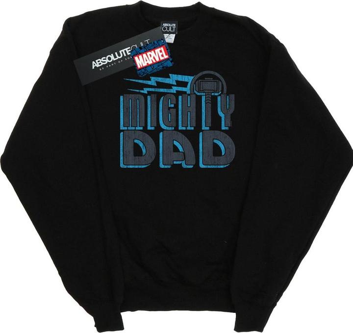Actual product image Mens Thor Mighty Dad Sweatshirt (S)