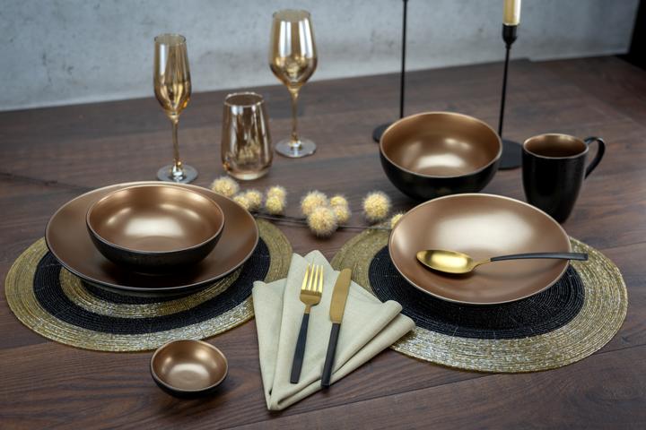 Productafbeelding CreaTable Glamour Goud (16 Stuk)