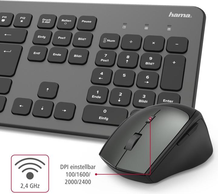 Produktbild Hama KMW-700 (DE, Kabellos)