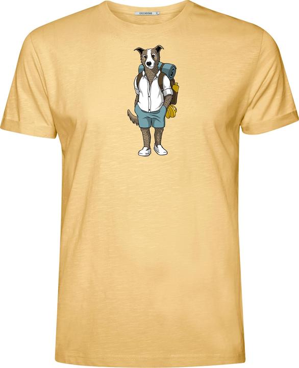 Actual product image Greenbomb Animal Dog Traveller Roll T-Shirt (L)