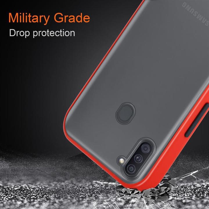 Actual product image Cadorabo Hybrid Matt Cover (Samsung Galaxy M11, Samsung Galaxy A11)