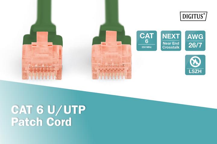 Image du produit Digitus Câble de raccordement (U/UTP, CAT6, 2 m)