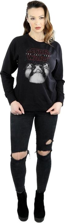 Actual product image Star Wars Womens/Ladies The Last Jedi Porgs Sweatshirt (XL)
