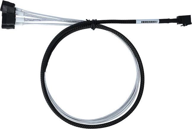 Actual product image BlueOptics Internal MiniSAS Hybrid Cable SFF-8643/4x SATA 1 Meter - Cable - Digital