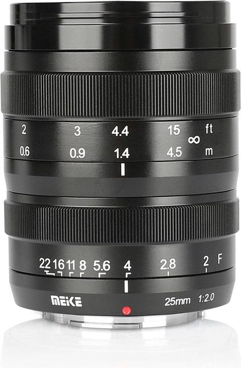 Image du produit Meike MK 25mm F2.0 Monture Sony E (Sony E, Plein format)