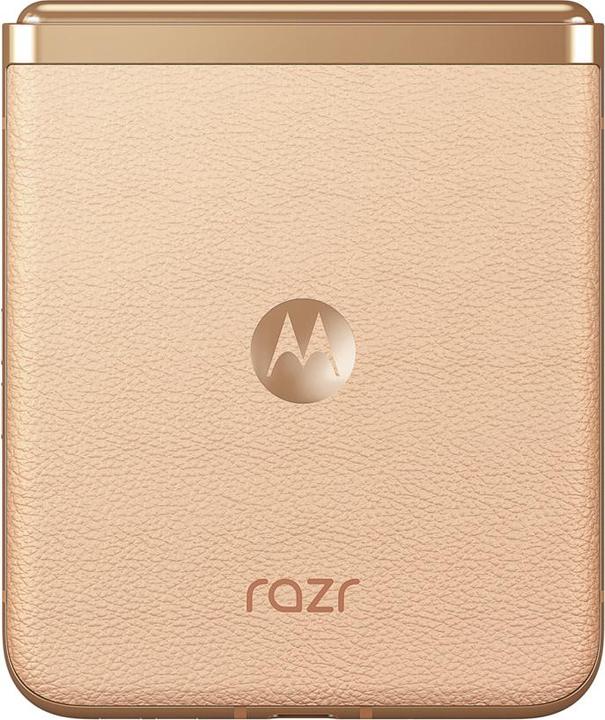 Actual product image Motorola Razr 40 Ultra Orange (256 GB, Peach Fuzz, 6.90", SIM + eSIM, 12.58 Mpx, 5G)