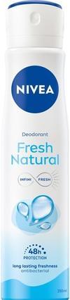 Actual product image NIVEA DEO 250ml spray damski FRESH NATURAL (Spray, 250 ml)