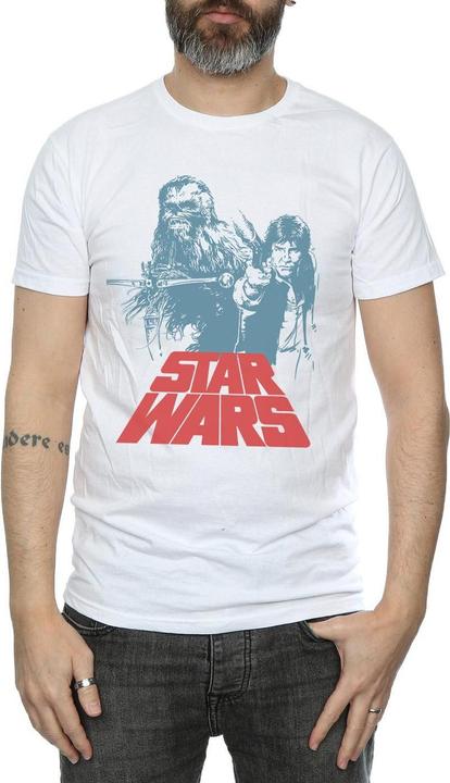 Produktbild Star Wars Han Solo Chewie Duet TShirt (3XL)