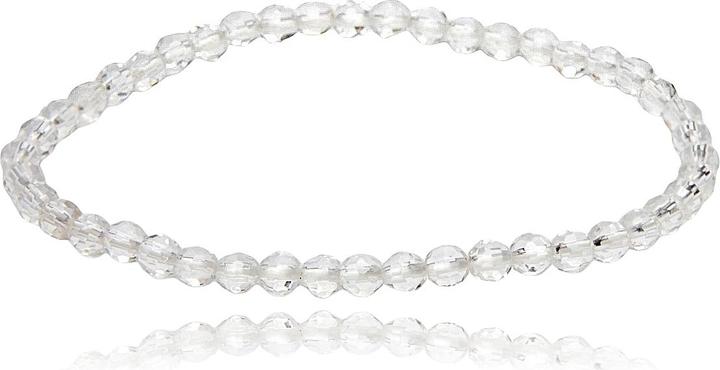 Immagine prodotto Leyda Bracciale Cristallo di rocca (18 cm, Pietra)