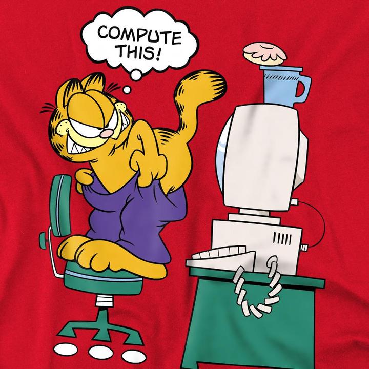 Image du produit Garfield - T-shirt COMPUTE THIS - Homme (XL)