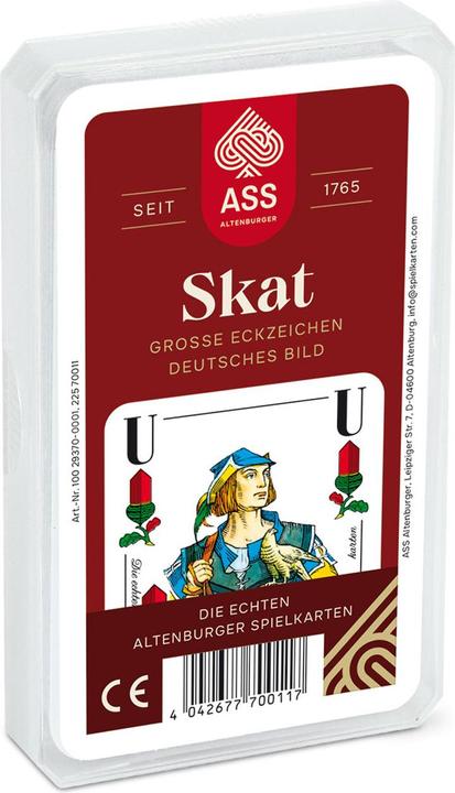 Produktbild ASS Altenburg 22570011 - Senioren-Skat - Deutsches Bild, Kornblume (Deutsch)