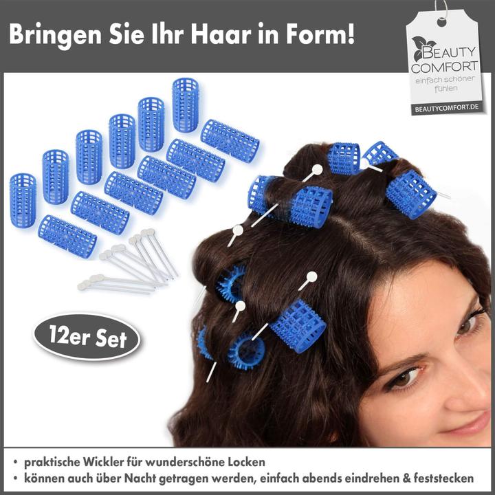 Image du produit Beauty Comfort Set de bigoudis, 12 pcs.