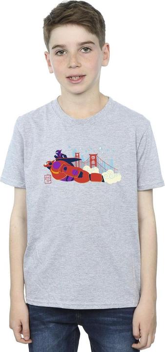 Image du produit Disney - T-shirt BIG HERO BAYMAX HIRO BRIDGE - Garçon (104)
