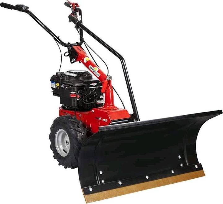 Eurosystems M210 multi-purpose machine with snow blade B and S 675Exi