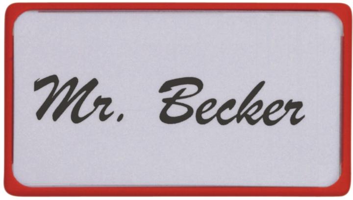 Actual product image Maul Magnet name tags