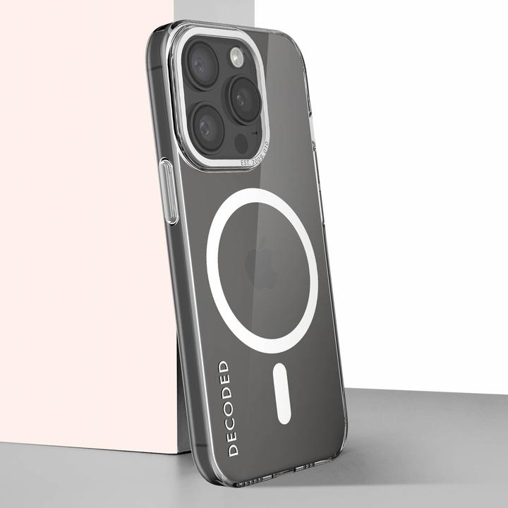 Immagine prodotto Decoded Backcover in plastica riciclata per iPhone 15 Pro Max trasparente (Apple iPhone 15 Pro Max)