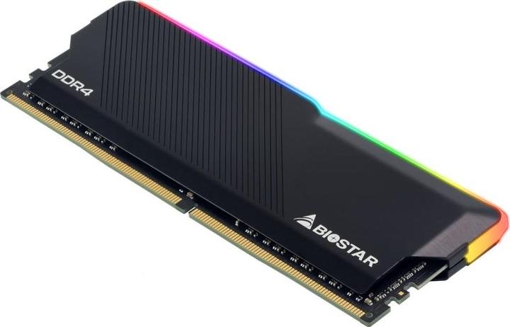 Actual product image Biostar RGB DDR4 GAMING X memory module 8 GB 1 x 8 GB 3600 MHz (1 x 8GB, 3600 MHz, DDR4-RAM, DIMM)