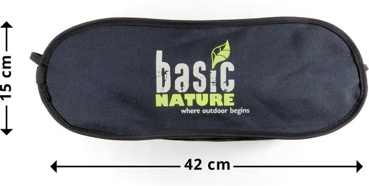 Actual product image Basic Nature Travelchair Ultralight High Rest