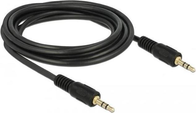 Immagine prodotto Delock Jack 3,5mm 3 Pin (2.50 m, Connettore da 3,5 mm (AUX))