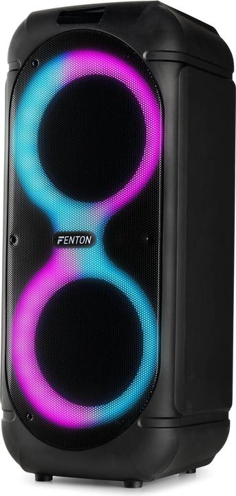 Actual product image Fenton Party Speaker - Track510 party box met Bluetooth en lichteffecten - Met (6 h, Electrical connection, Rechargeable battery operated)