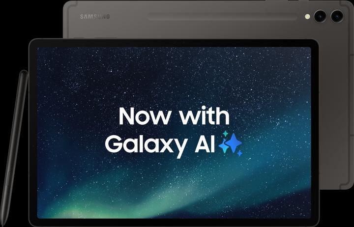 Samsung Galaxy Tab S9+ (WLAN only, 12.40", 512 GB, Graphite grey)
