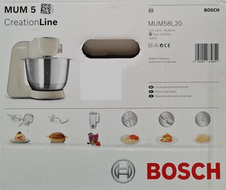Produktbild Bosch Hausgeräte Serie 4 MUM58L20 (1000 W)