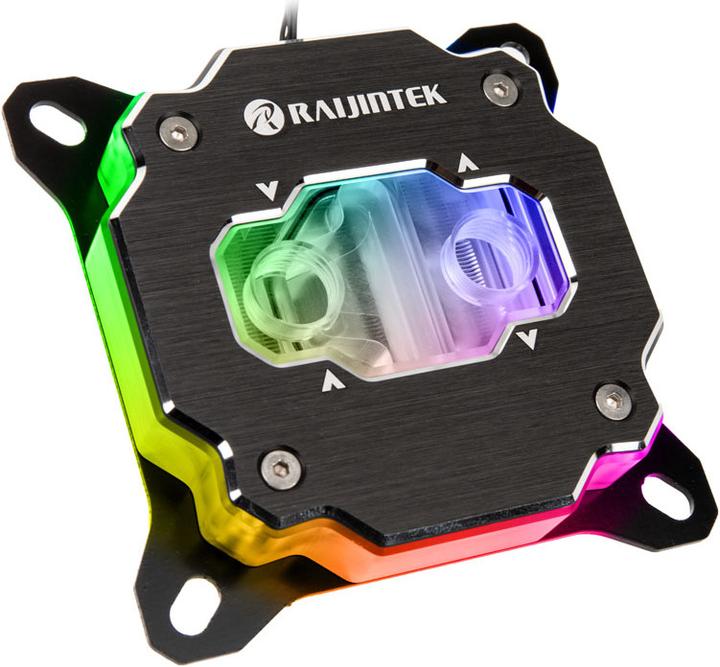 Raijintek FORKIS PRO RBW CPU Wasserkühler - Nickel + Acryl