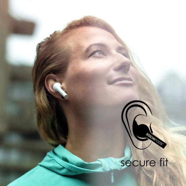 Produktbild Boompods Bassline GO Bluetooth® HiFi In Ear Kopfhörer In Ear Headset, Lautstärkeregler, schweissresistente... (ANC, 23 h, Kabellos)